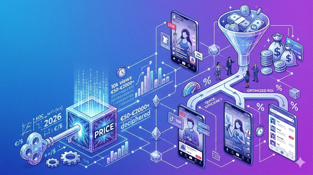 GIÁ BOOKING KOC TIKTOK 2026: 3 BÍ QUYẾT QUAN TRỌNG GIÚP DOANH NGHIỆP TRÁNH SAI LẦM & XÁC ĐỊNH GIÁ TỐT NHẤT