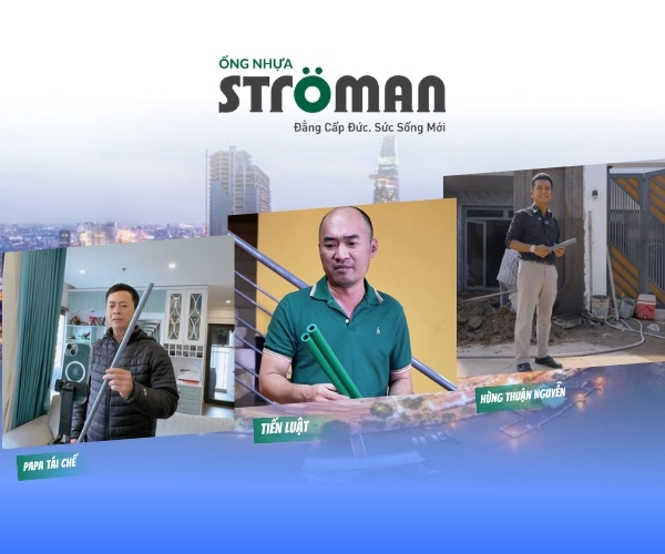 Chiến dịch truyền thông: Booking KOL review ống nước Stroman cao cấp